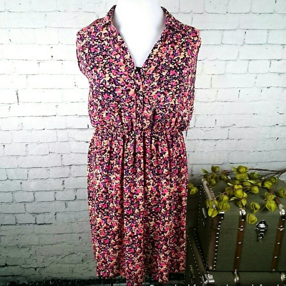 Floral Torrid sleeveless dress